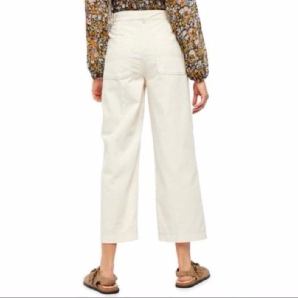 FREE PEOPLE Sunday Skies Straight Leg Pants NWT - Size 0 - Picture 5 of 7